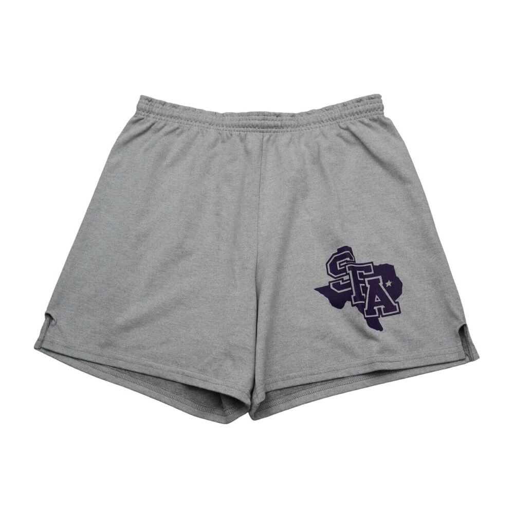 Russell Athletic Shorts Womens 2XL Gray Sweat Elastic Waist Drawstring Knit